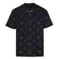 Louis Vuitton All-Over Chain Print Short-Sleeve T-Shirt